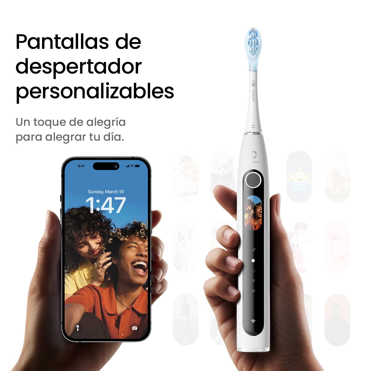Cepillo dental  Oclean X Pro 20 blanco Blanco-6