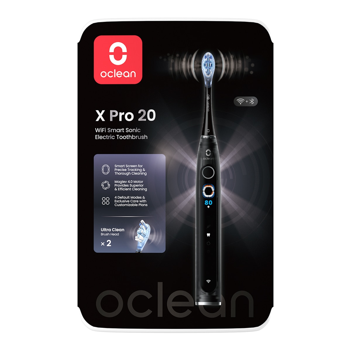 Cepillo dental  Oclean X Pro 20 negro Negro-5