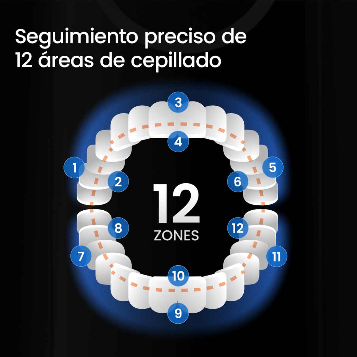 Cepillo dental  Oclean X Pro 20 negro Negro-9