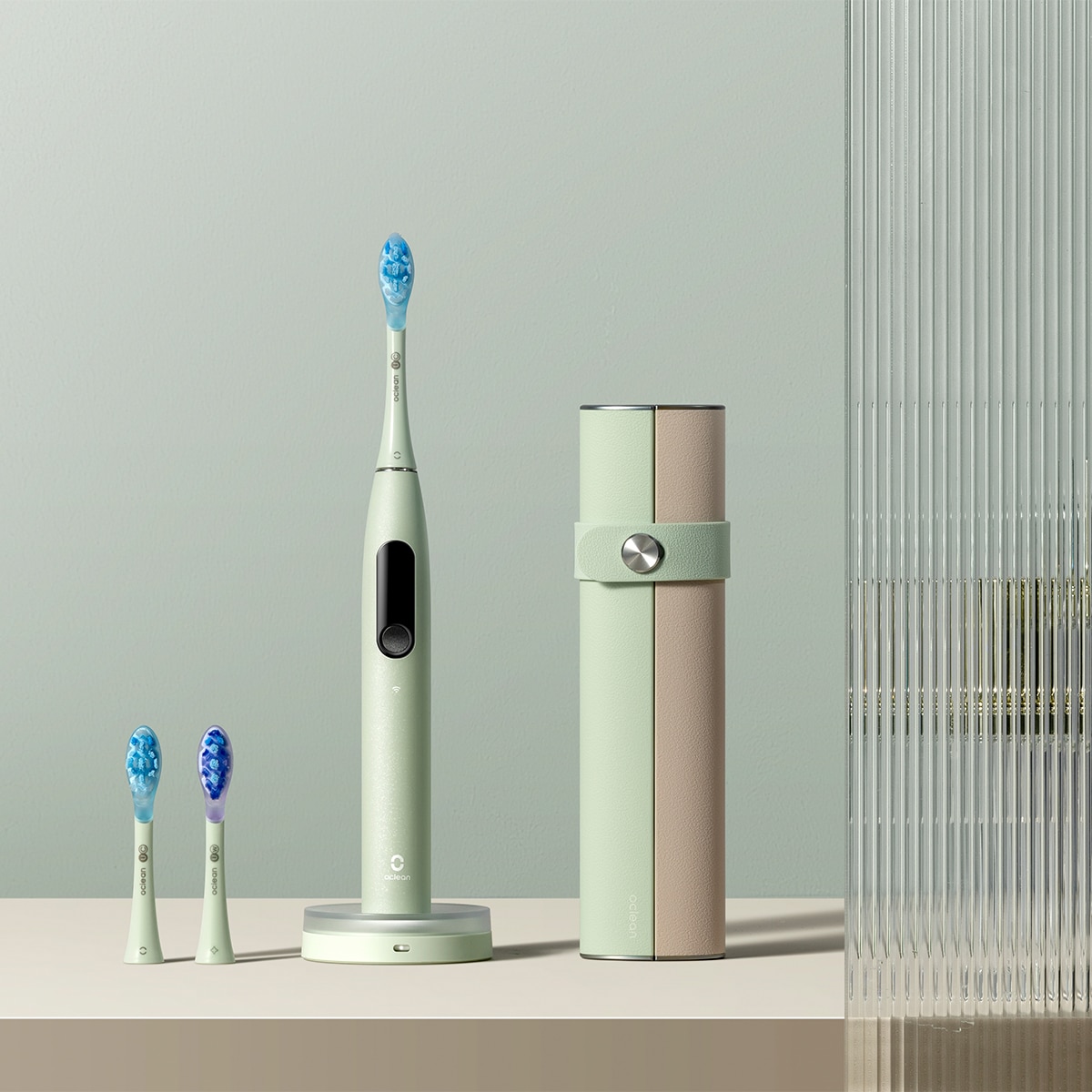 Cepillo dental Oclean X Ultra 20 Set WiFi verde Verde-7