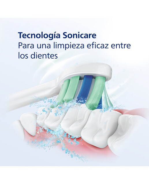 Cepillo de dientes eléctrico Philips Sonicare 3100, tecnología sónica, sensor de presión - Blanco Blanco-4
