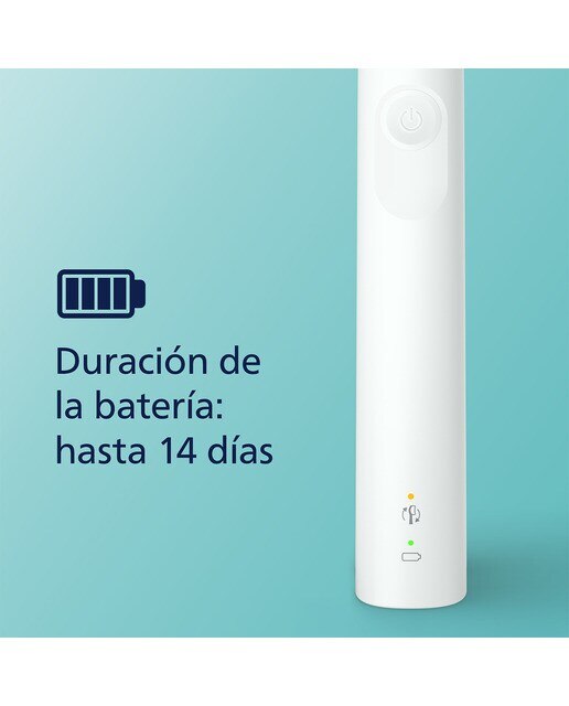 Cepillo de dientes eléctrico Philips Sonicare 3100, tecnología sónica, sensor de presión - Blanco Blanco-6