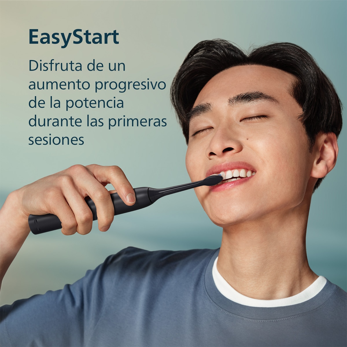 Imagen 6 de Cepillo de dientes eléctrico Philips Sonicare 3100, tecnología sónica, sensor de presión, 3 intensidades, batería 14 días