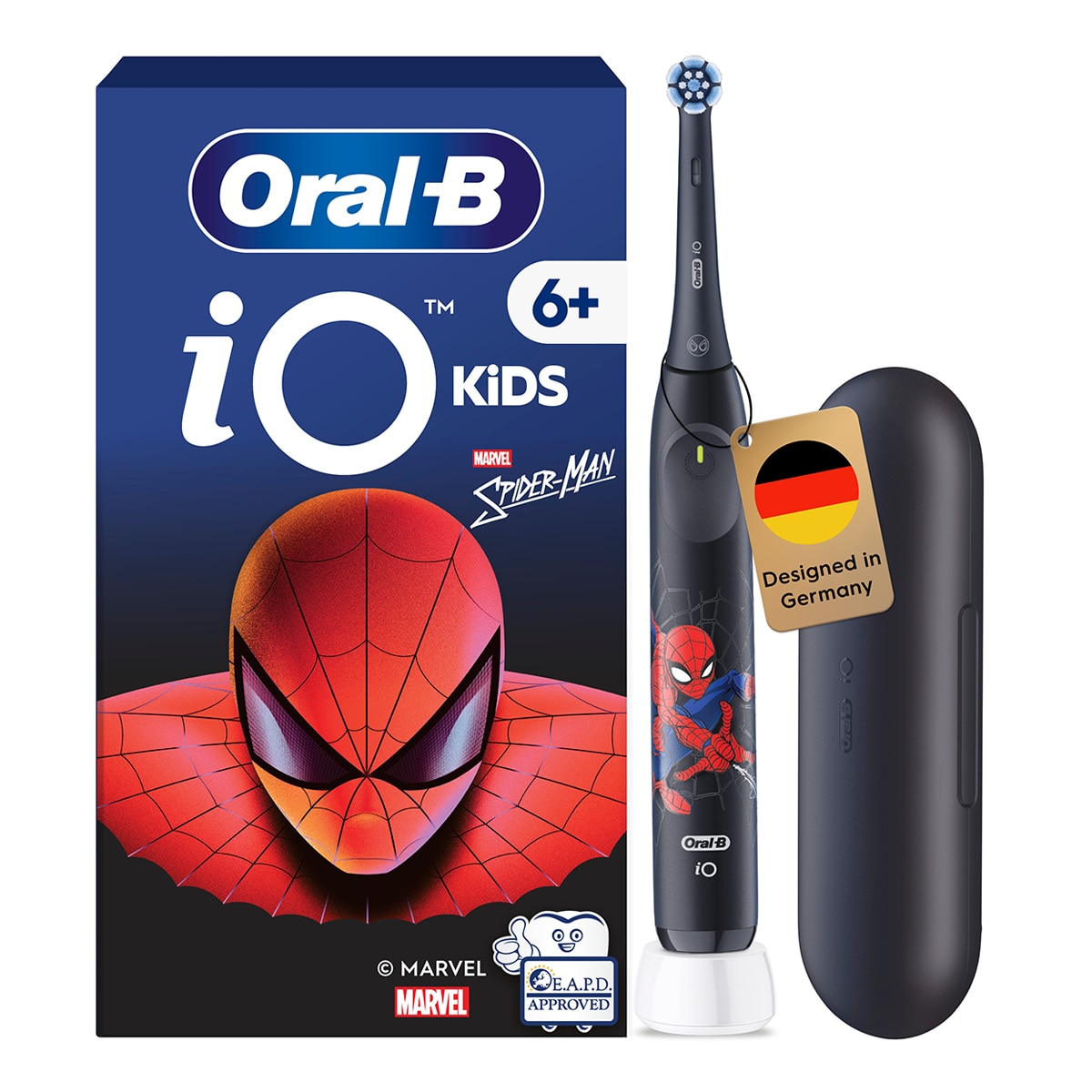Cepillo de dientes eléctrico Oral-B iO Kids Spiderman - Negro Negro-2