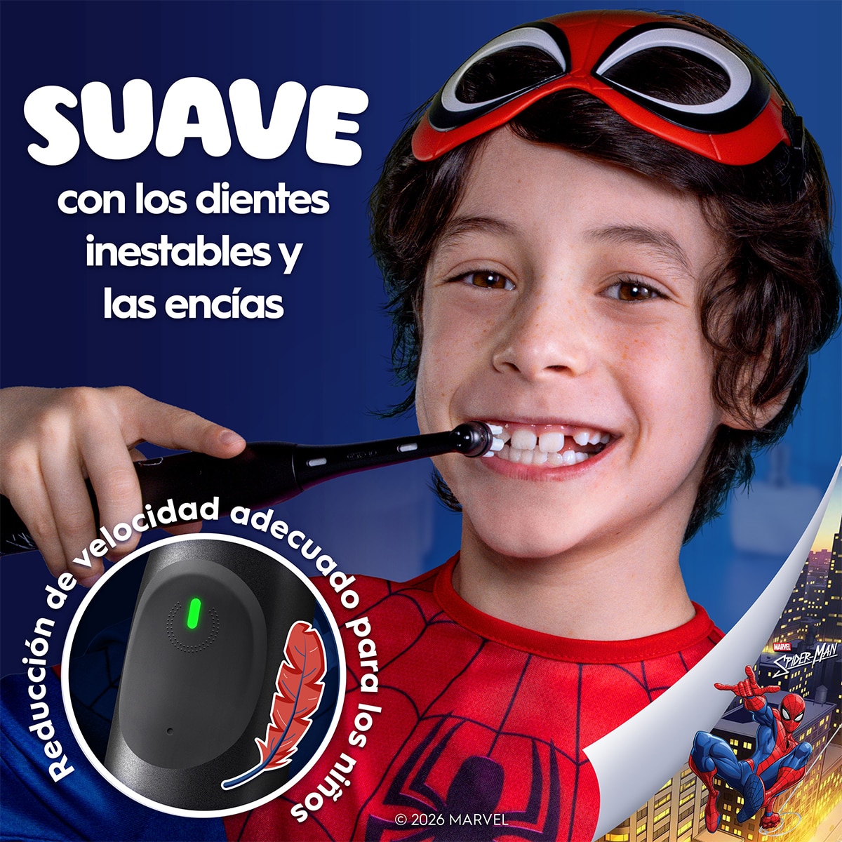 Cepillo de dientes eléctrico Oral-B iO Kids Spiderman - Negro Negro-7