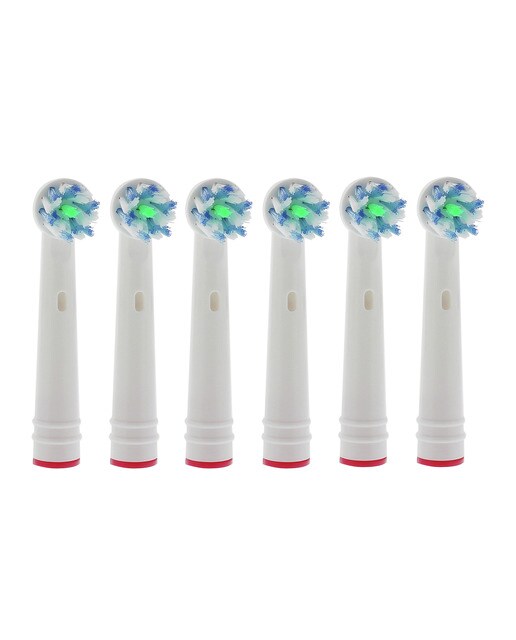 Imagen 0 de Cabezal de recambio Scanpart Cross Clean compatible Oral-B 6 unidades