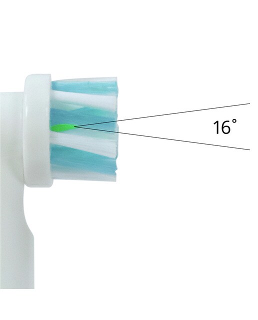 Cabezal de recambio Scanpart Cross Clean compatible Oral-B 6 unidades 2