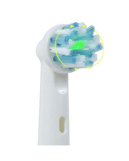 Cabezal de recambio Scanpart Cross Clean compatible Oral-B 6 unidades 4
