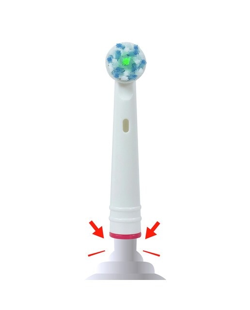 Cabezal de recambio Scanpart Cross Clean compatible Oral-B 6 unidades 6