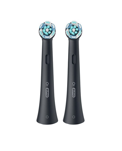 Imagem 0 de Recargas Escova de Dentes Elétrica Oral-B Braun iO Ultimate Clean - 2 Unidades - Preto