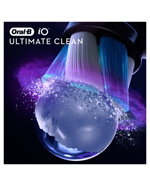 Recargas Escova de Dentes Elétrica Oral-B Braun iO Ultimate Clean - 2 Unidades - Preto Preto-3