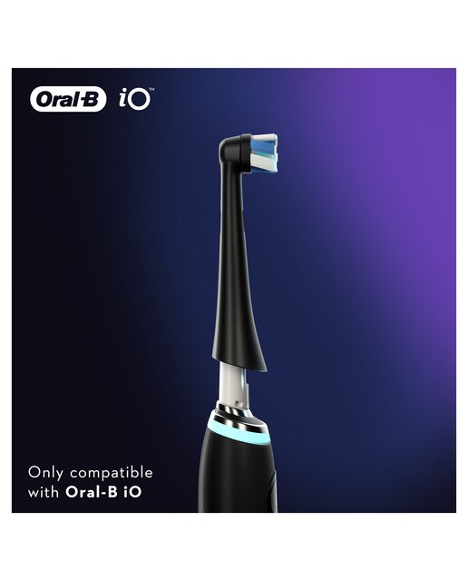Recargas Escova de Dentes Elétrica Oral-B Braun iO Ultimate Clean - 2 Unidades - Preto Preto-6