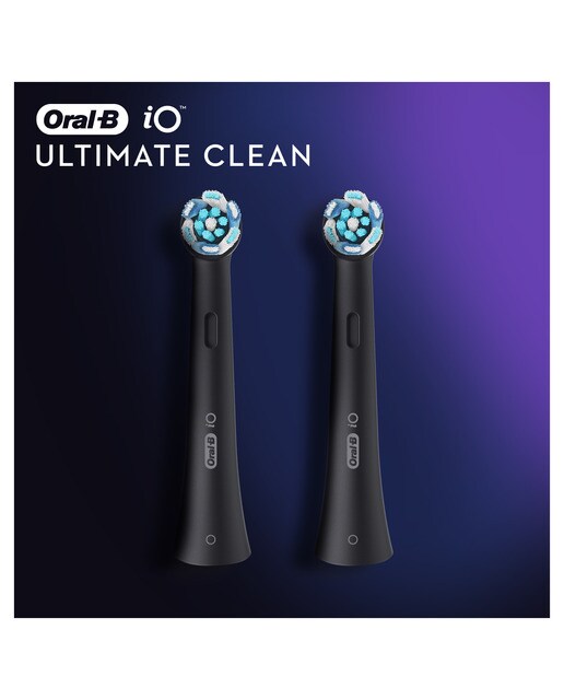 Recargas Escova de Dentes Elétrica Oral-B Braun iO Ultimate Clean - 2 Unidades - Preto Preto-7