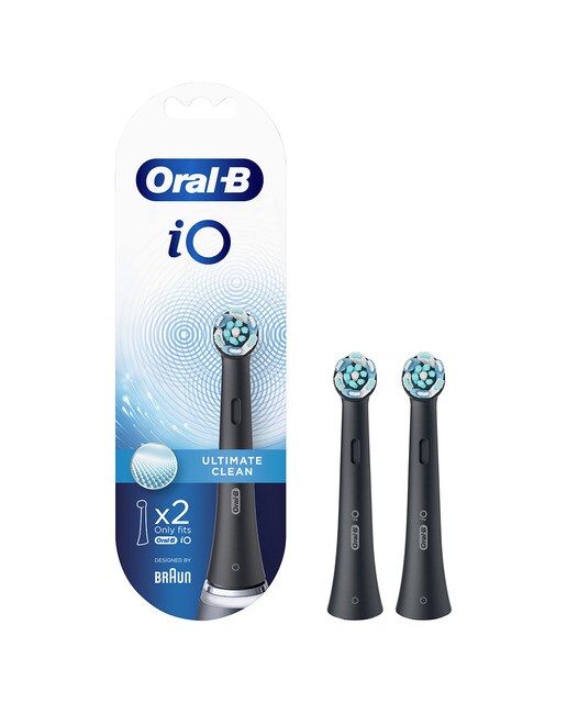 Recargas Escova de Dentes Elétrica Oral-B Braun iO Ultimate Clean - 2 Unidades - Preto Preto-9
