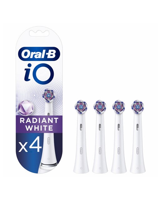 Recargas Escova de Dentes Elétrica Oral-B Braun iO Radiant White - 4 Unidades 1