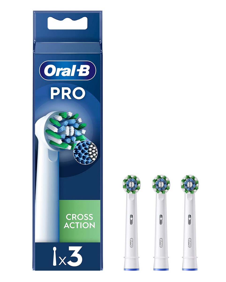 Recargas Escova de Dentes Elétrica Oral-B Braun Cross Action - 3 Unidades 8