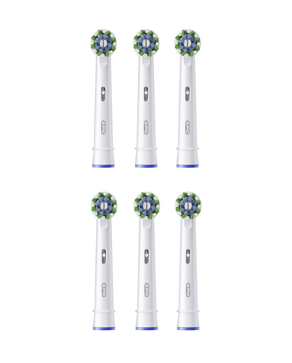 Pack de 6 cabezales de recambio Oral b - Braun Cross Action 1