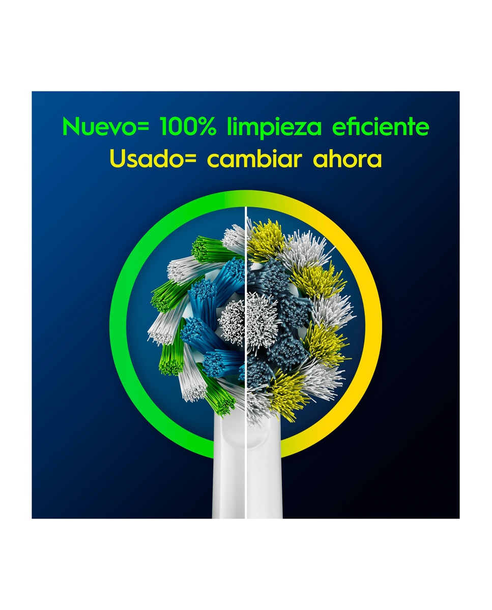 Pack de 6 cabezales de recambio Oral b - Braun Cross Action 5