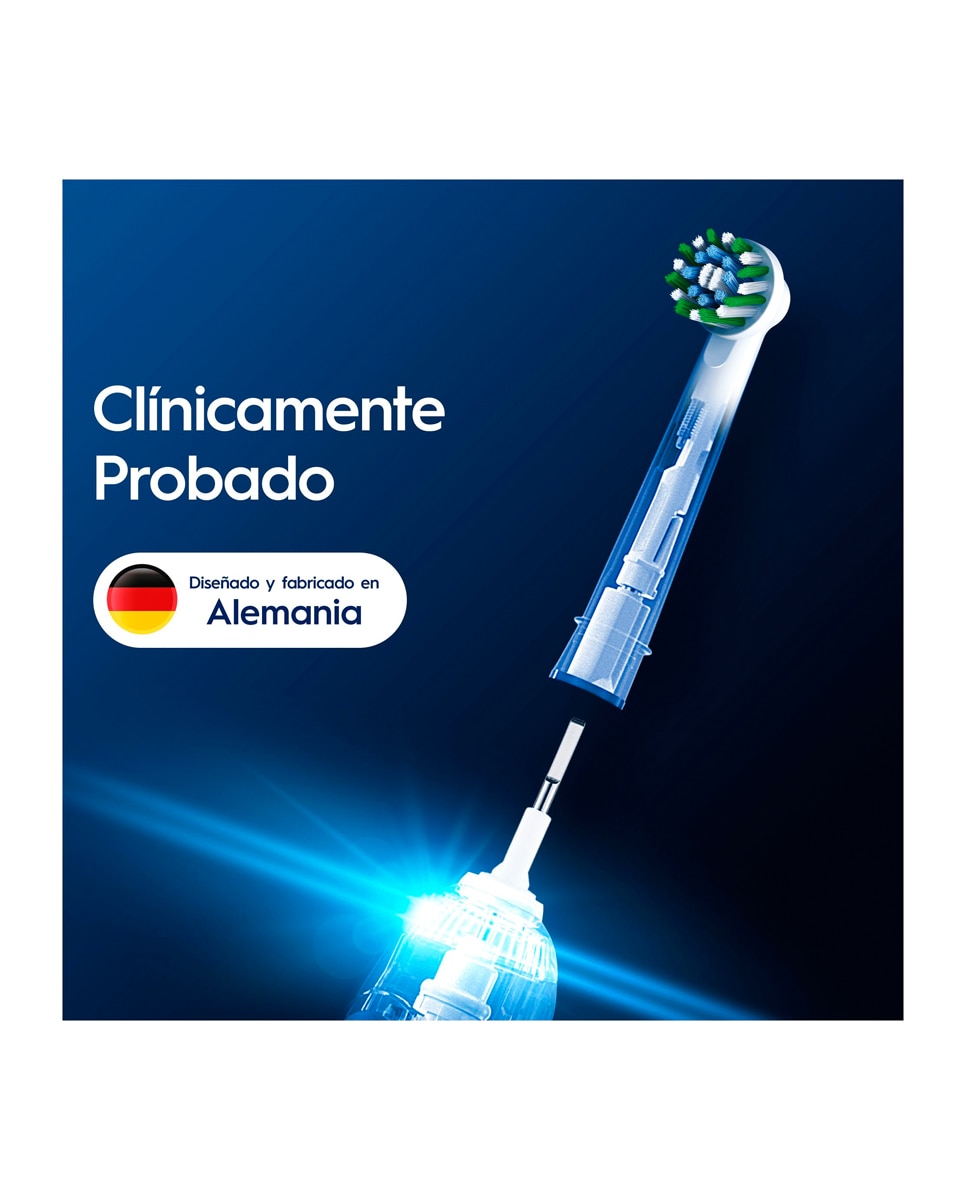 Pack de 6 cabezales de recambio Oral b - Braun Cross Action 7