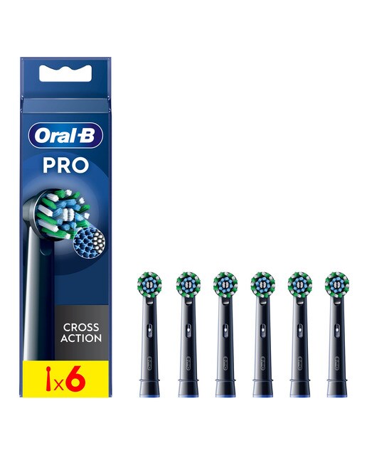 Imagen 0 de Pack de 6 cabezales de recambio Oral b - Braun Cross Action