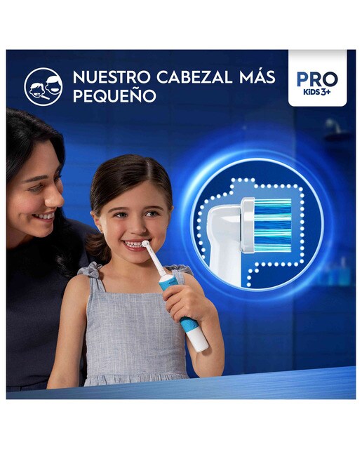 Pack de 4 cabezales de recambio Oral b - Braun Kids Frozen 4