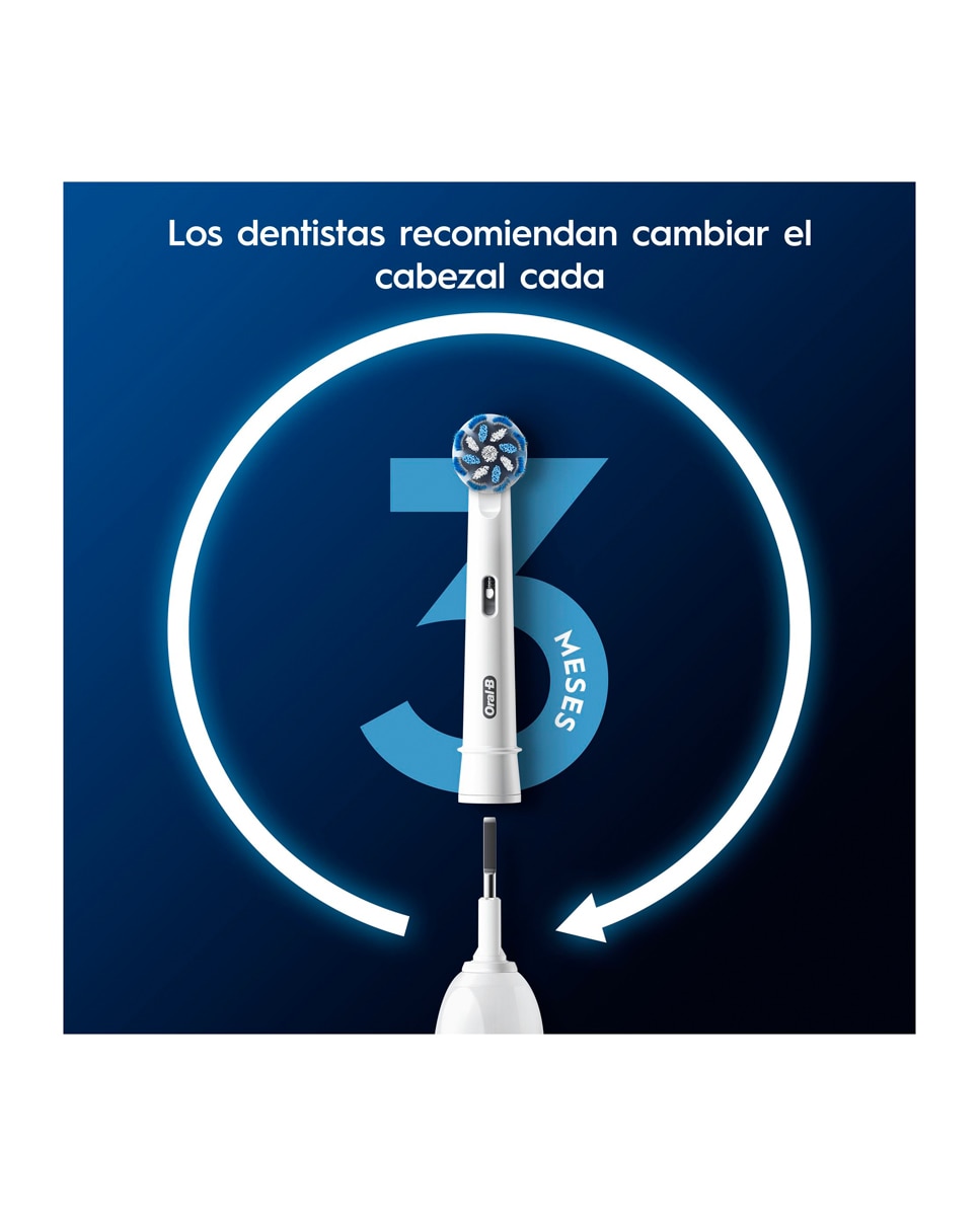 Pack de 6 cabezales de recambio Oral b - Braun Sensitive Clean 5