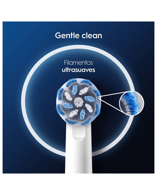 Recargas Escova de Dentes Elétrica Oral-B Braun Sensitive Clean - 9 Unidades 4