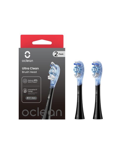 2 cabezales de recambio Oclean Ultra Clean Negro-7