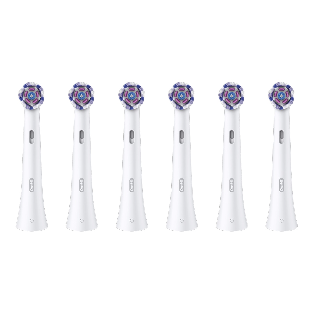 Oral b-Braun – Pack 6 cabezales de recambio Oral-B Series iO Radiant White.