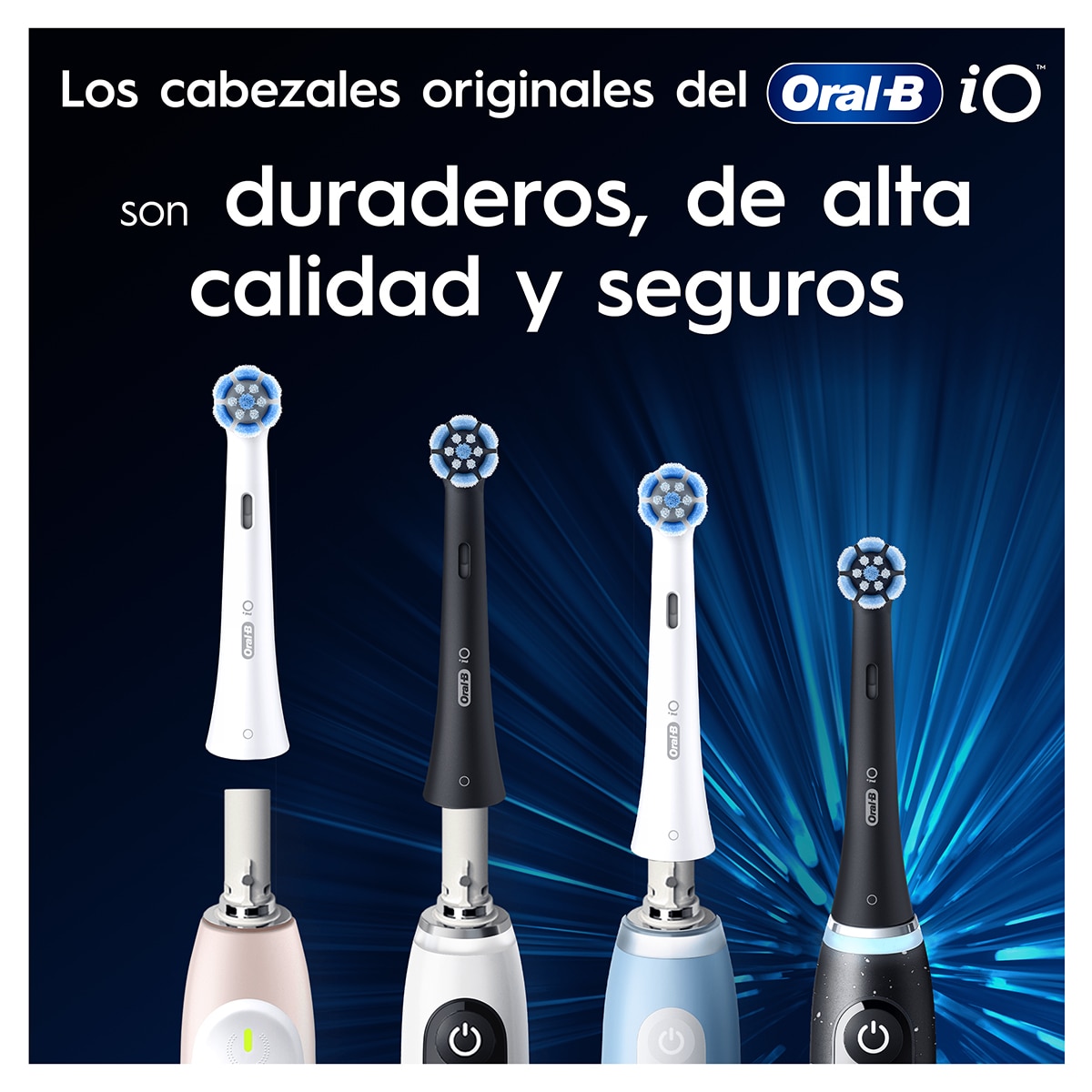 Recargas Escova de Dentes Oral-B Series iO Gentle Care - 6 Unidades Branco-2
