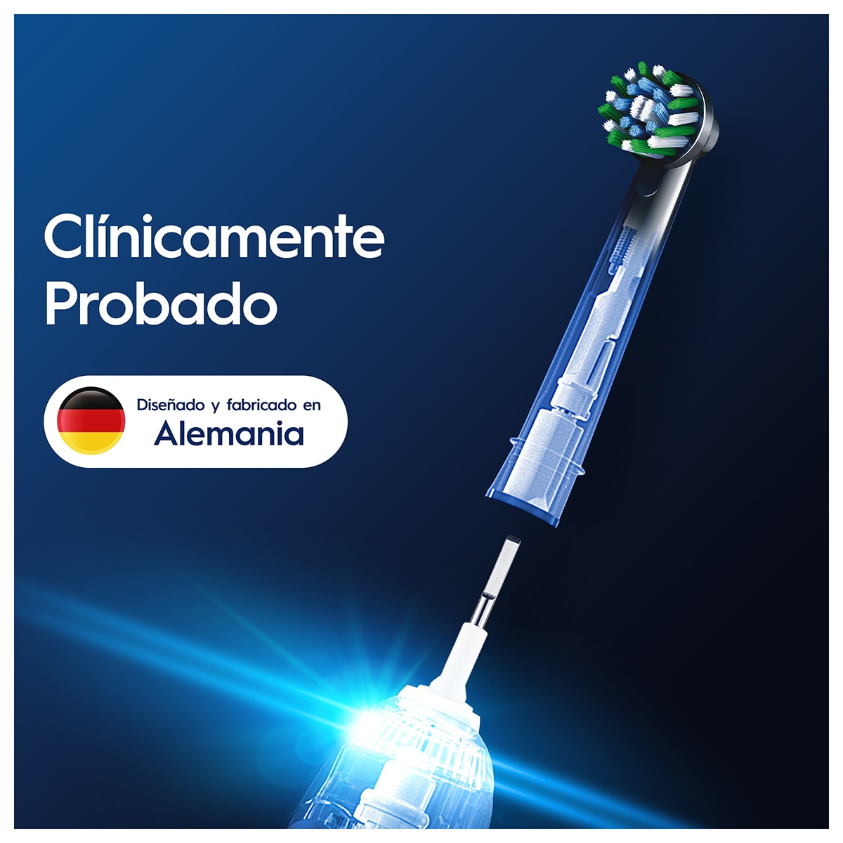 Recambio de cepillo dental Oral-B Pro CrossAction 12 unidades - Negro Negro-4