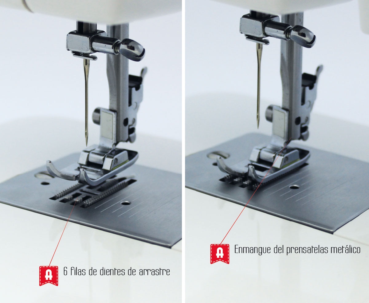 Máquina de coser Alfa Style40 con 31 puntadas 6