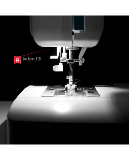 Máquina de coser Alfa Next 100 con mesa de extensión 10