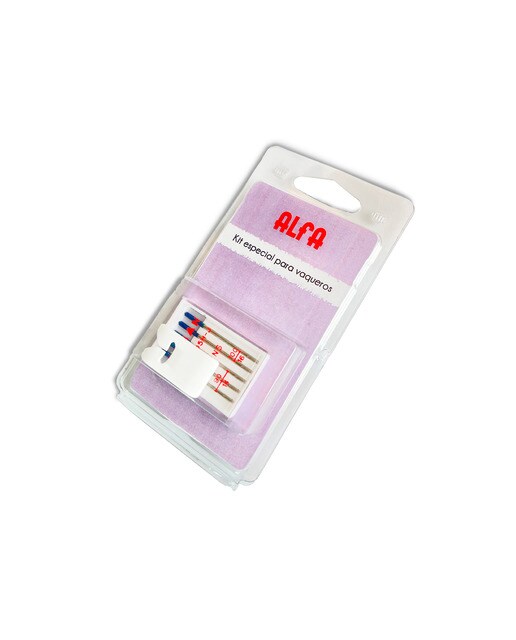 Pack vaqueros para máquina de coser Alfa 2