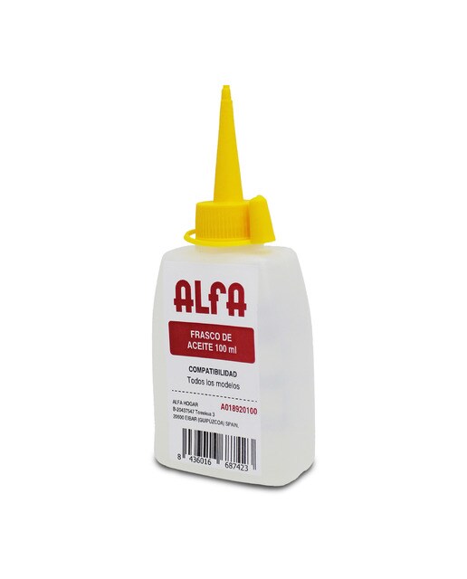 Aceite para máquinas de coser Alfa 1