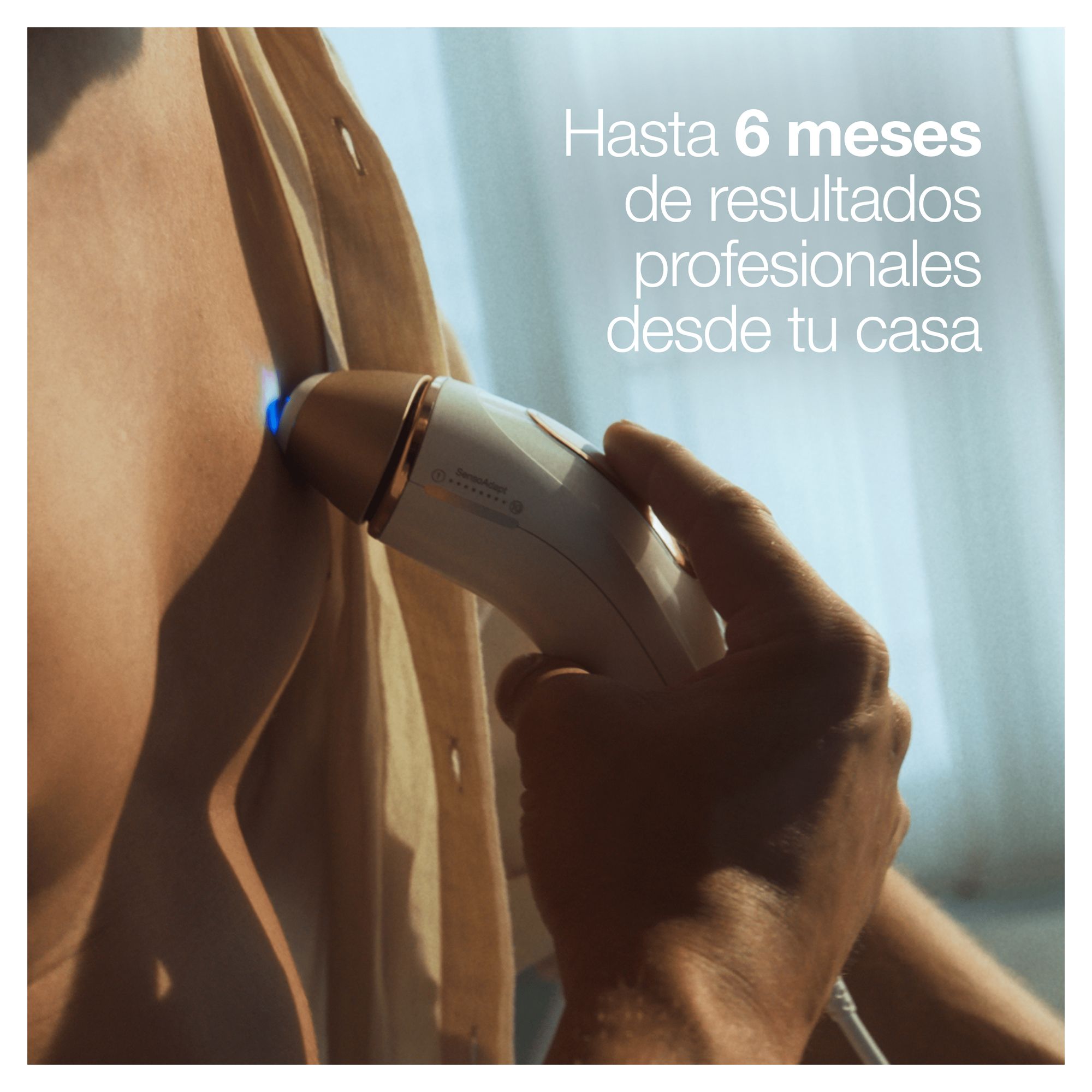 Depiladora De Luz Pulsada Para Hombre Braun Silk·expert Pro 5 PL5145, Depilación Permanente Blanco / Plateado-4