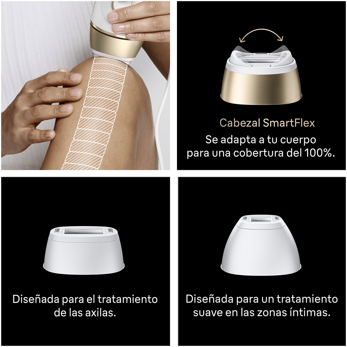 Depiladora IPL Braun PL5311 Luz Pulsada Silk·expert Pro 5 - Blanco / Dorado Blanco / Dorado-5