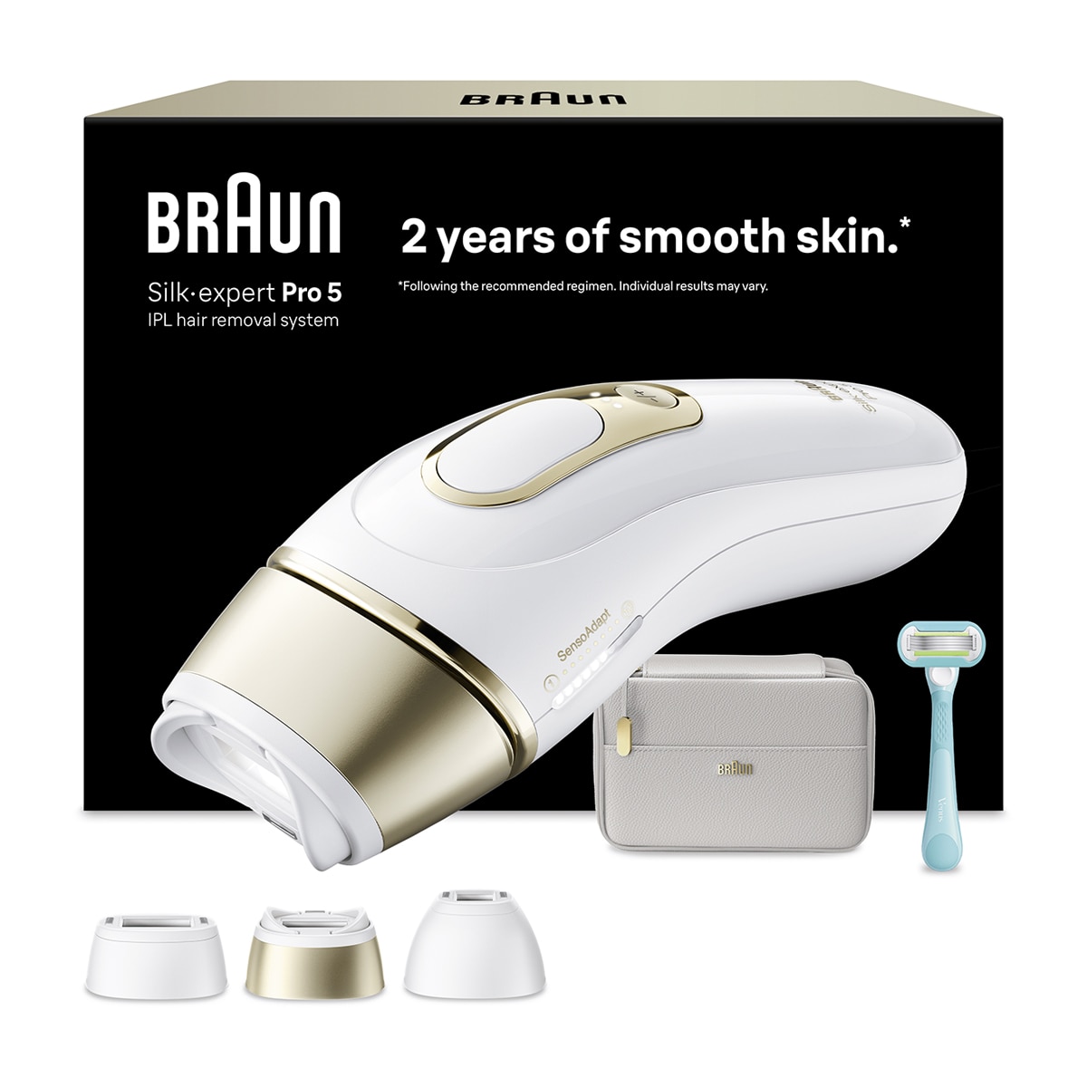 Depiladora IPL Braun PL5311 Luz Pulsada Silk·expert Pro 5 - Blanco / Dorado Blanco / Dorado-10