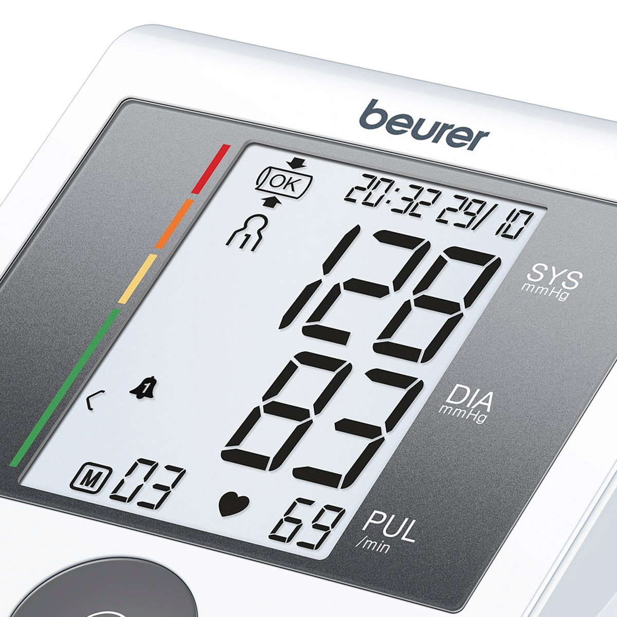 Medidor de Tensão de Braço Beurer BM-28 com Braçadeira Universal até 42 cm 2