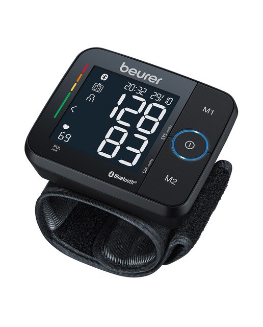 Imagem 0 de Medidor de Tensão de Pulso Beurer BC-54 com Bluetooth - Preto
