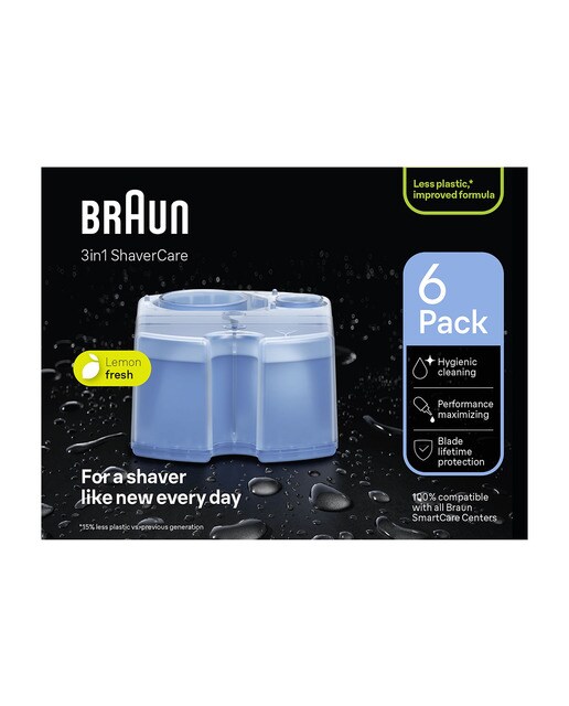 Recarga de Cartuchos Máquina de Barbear Braun ShaverCare 3 em 1 - 6 Unidades 7