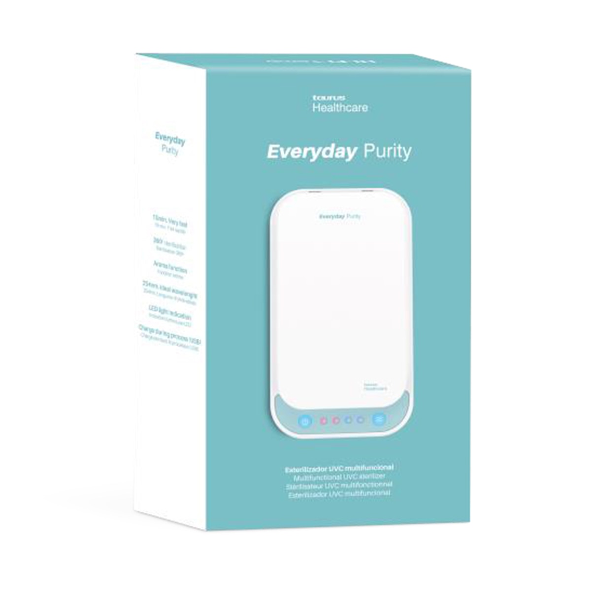 Imagen 3 de Esterilizador UVC multifuncional Taurus Everyday Purity