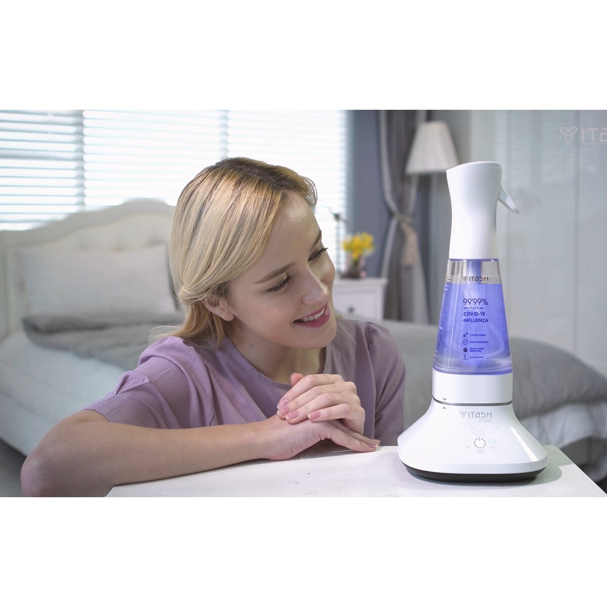 Generador de desinfectante Iclean Itash con tecnología Ionisis 8