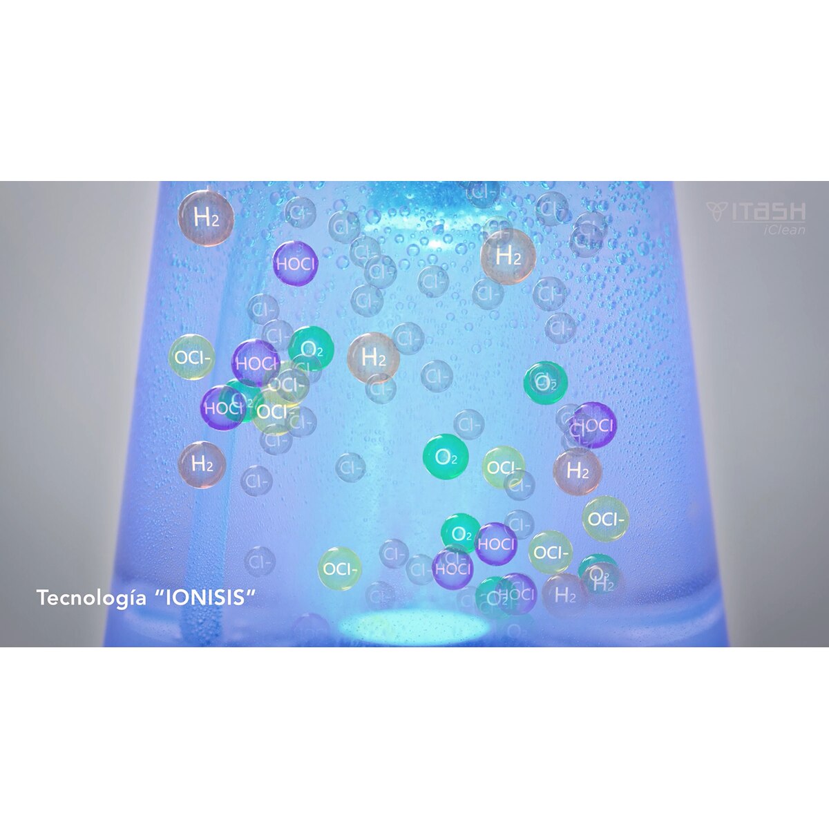 Generador de desinfectante Iclean Itash con tecnología Ionisis 9