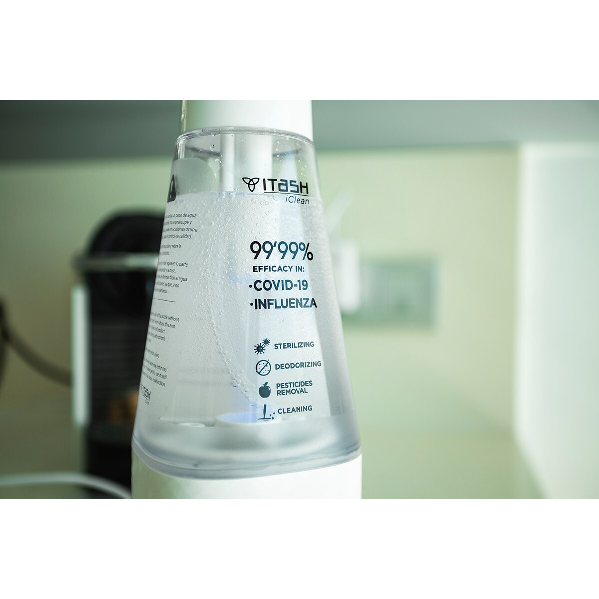 Generador de desinfectante Iclean Itash con tecnología Ionisis 23