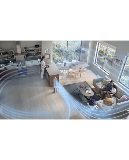 Purificador Ventilador Dyson Purifier Cool™ Formaldehyde TP09 Blanco/Dorado Blanco / Oro-10