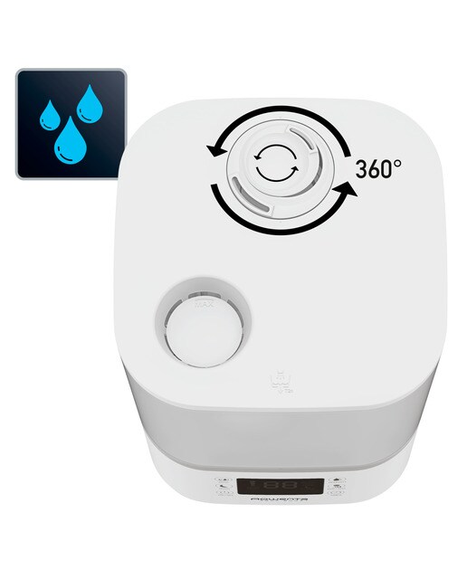 Humidificador Rowenta Agua Boost con 2,5 litros de capacidad Blanco-3