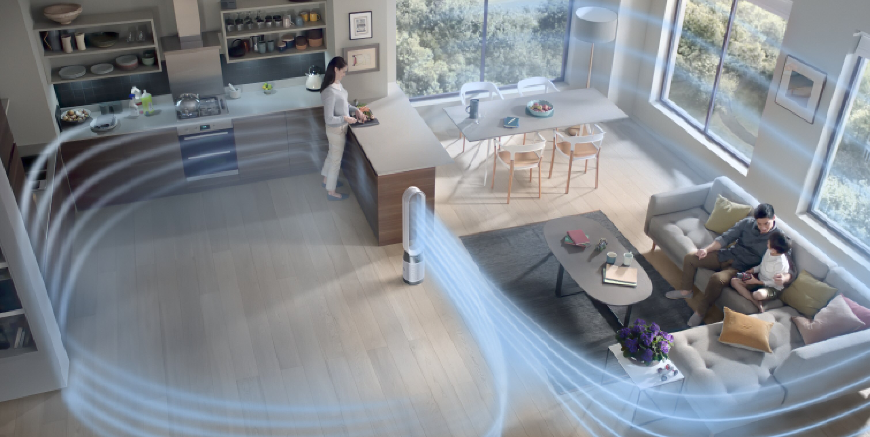 Purificador Ventilador Dyson Purifier Cool? Gen1 TP10A /Níquel - Blanco Blanco-3