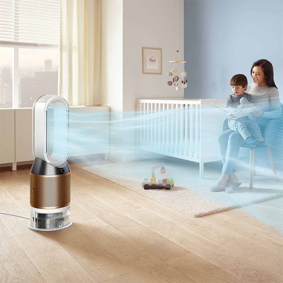 Purificador e Humidificador de Ar Dyson Pure Humidify+Cool PH2 Branco-6