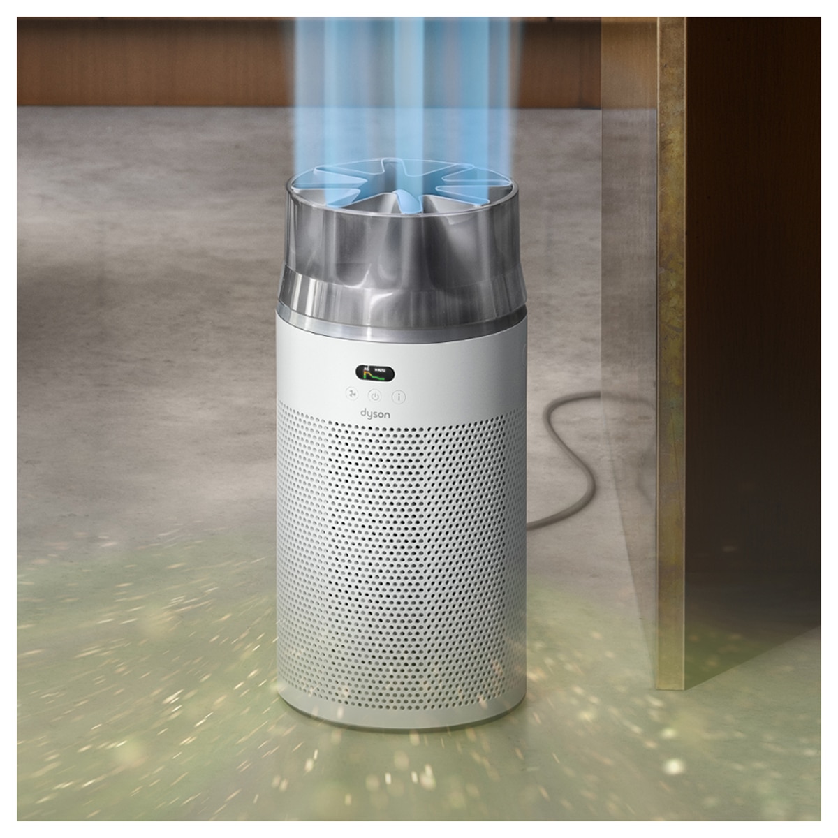 Purificador de aire Dyson HushJet con filtro electrostático Blanco-5